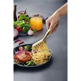 Mikasso Çelik Gold Taraklı Mutfak Salata Makarna Spagetti Maşası Maşa CIN623SR Çelik Altın