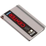 Mikasso Center Ip Dikişli Termo Kapak Lastikli Not Defteri 13X21CM 120 Yp. Çizgili (3 Lü Paket) 2666 Küp Not - Çok Renkli