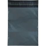 Mikasso Cepsiz Kargo Poşeti - 30X37 cm - Gri - 100 Adet Gri 25 x 35