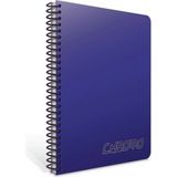 Mikasso Chromo A4 120 Yaprak Plastik Kapak Spiralli Defter (1341) Kareli Lacivert Sert Spiralli Kareli 120 Y - Çok Renkli