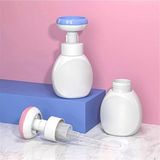 Mikasso Çiçek Şekilli Köpük Çikaran Basmali Sabunluk Sıvı Sabunluk 100 ml Plastik Pembe - Çok Renkli