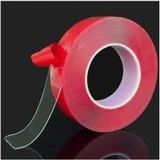 Mikasso Çift Taraflı Silikon Bant 18 mm x 2 mt Şeffaf Montaj Bandı Şeffaf
