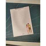 Mikasso Çift Temalı Notepad A5 Boy 15X21 Üstten Tutkallı Çek Kopar Yumuşak Renkli 40 Yaprak Belirtilmemiş Or - Çok Renkli