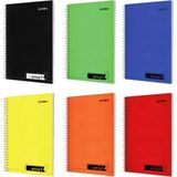 Mikasso Çınar Defter A4 I'm Spr.pp 120YP.KAR.72914 Yumuşak Spiralli Kareli 120 Yaprak Büyük Boy Çok Renkli O