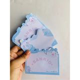 Mikasso Cinnamoroll 3lü Postit Yapışkanlı Not Kağıt Yapışkanlı Not Kağıdı - Çok Renkli