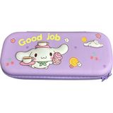 Mikasso Cinnamoroll Fermuarlı Kullanışlı Mor Kalemlik Kalem Kutusu Plastik - Çok Renkli