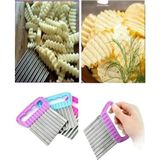 Mikasso Cips Patates Doğrayıcı Şekilli Sebze ve Meyve Dilimleyici Hamur Kesme Aparatı