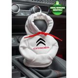 Mikasso Citroen Logo Beyaz Kırmızı Vites Hoodie Araç Vites Kıyafeti Vites Poları Oto Aksesuarı Vites Topuzu - Çok Renkli