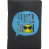 Mikasso Çizgili Defter 26X18,5CM, 40 Yaprak, Beyaz, Yeni Sezon Ürün Sert Düz Çizgili 40 Yaprak Orta Boy Beya - Çok Renkli