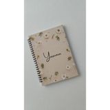 Mikasso Çizgili Defter, Not Defteri, Papatya Temalı Spiralli Defter Sert Spiralli Çizgili 40 Yaprak Orta Boy - Çok Renkli