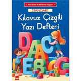 Mikasso Çizgili Güzel Yazı Kılavuz Defteri 40YP 5ADET Karton Düz Çizgili 40 Yaprak Büyük Boy Mavi Okul Defte - Çok Renkli