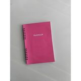 Mikasso Çizgisiz Defter, Not Defteri, Okul Defteri Sert Spiralli Çizgisiz 40 Yaprak Orta Boy Pembe Not Defte - Çok Renkli
