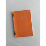 Mikasso Çizgisiz Defter, Not Defteri, Okul Defteri Sert Spiralli Çizgisiz 40 Yaprak Orta Boy Turuncu Not Def - Çok Renkli