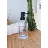 Mikasso Clear Sıvı Sabunluk 280 ml Cam Beyaz - Çok Renkli