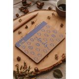 Mikasso Clouds Kraft Kareli Defter 17X24 Sert Spiralli Kareli 96 Yaprak Büyük Boy Kahverengi Belirtilmemiş A - Çok Renkli