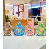 Mikasso Çocuk Suluk Matara Motivasyonel 1000ML Ayı Model Çocuk Suluk Askılı 3D ve 2d Sticker Hediyelidir Pem