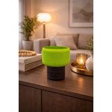 Mikasso Colorpop Modern Dekoratif Abajur | Renkli Tasarım Pilli Masa & Komodin Lambası Plastik Yeşil - Çok Renkli