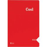 Mikasso Cool Defter Çizgili Pp Kapak A5 60 Yaprak 450631-99 Karton Düz Renkli Orta Boy Beyaz Okul Defterleri - Çok Renkli