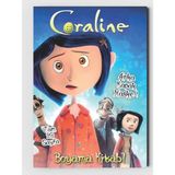 Mikasso Coraline Temalı Eğlenceli Boyama Kitabı, (+20), (Tam Sayfa Resimli Boyama Kitabı) Yumuşak Belirtilme - Çok Renkli