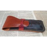 Mikasso Crazy Hors Hakiki Deri El Emeği Kalemlik Kalem Kutu 27 cm 6 cm HHH0802H Ahşap Kahverengi - Çok Renkli
