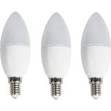 Mikasso CT-4083 8W E-14 LED Buji Ampül Beyaz Işık 3 Adet