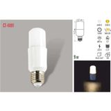 Mikasso CT-4091 8W/6400K E27 LED Ampul (Beyaz)