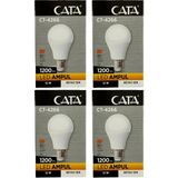 Mikasso CT-4266 12W 6400K (Beyaz Işık) E27 Duylu LED Ampul (4 Adet)