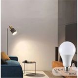 Mikasso CT-4277B 12W LED Ampul – E27 Duy, Beyaz Işık, Yüksek Parlaklık