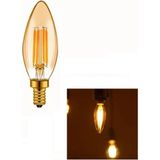 Mikasso CT-4280 4 Watt Rustik LED Buji Ampul A14 Amber - Çok Renkli