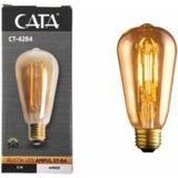 Mikasso CT-4284 6W Rustik LED Ampul E27 Duy Amber-Turuncu Işık - Çok Renkli