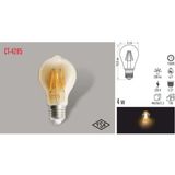Mikasso CT-4285 4W E27 Amber Rustik LED Ampul - Çok Renkli