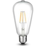Mikasso CT-4353 8 W Uzun Flament Rustik LED Ampul Beyaz 1000 Lümen CT-4353