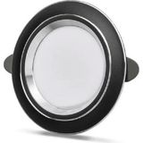 Mikasso CT-5258 6W Siyah-Krom Zebra LED Spot Lamba