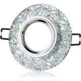 Mikasso CT-6598 Kristal LED Çerçeveli Cam Spot Kasası 4000K Ampulsüz - Çok Renkli