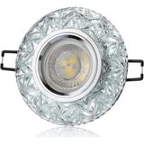 Mikasso CT-6598 Sim Kristal Cam Spot 7 Watt Beyaz Işık LED Ampullü Takım LED Efektli - Çok Renkli