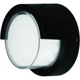 Mikasso CT-7077 Bora LED Bahçe Aplik 7W 3200K Günışığı IP54 Dış Mekan Duvar Aydınlatma Plastik Siyah - Çok Renkli