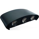Mikasso CT-8011 10W Haiti LED Aplik Dış Mekan Günışığı - Çok Renkli