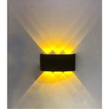 Mikasso CT-8011 12 Watt Haiti Siyah Kasa Aplik Amber Metal Siyah - Çok Renkli