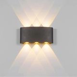 Mikasso CT-8011 Haiti 10W Amber Işıklı LED Aplik - Bahçeniz Için Ideal Aydınlatma Çözümü - Çok Renkli