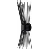 Mikasso CT-8350 Dekoratif Siyah Aplik E14 Metal Siyah - Çok Renkli