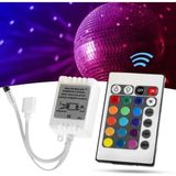 Mikasso CT-9146 Rgb LED Şerit Uzaktan Kumanda Modül Kontrol Cihazı DC12V 6A 72W - Çok Renkli