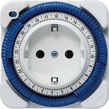 Mikasso CT-9180 3500W 16A Mekanik Zaman Saati Gri