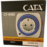 Mikasso CT-9180 3680W 16 Amper Mekanik Zaman Saati 314386 - Çok Renkli