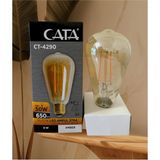 Mikasso CT4290 Rustik Amber 8W E27 LED Ampul - Çok Renkli