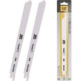 Mikasso DA07005 228MM 2 Parça Profesyonel Metal/çivili Ahşap Kesme Tilki Kuyruğu Testere Ucu - Çok Renkli