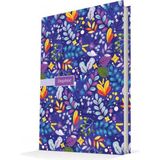 Mikasso Daphne Autumn Sert Kapak Çizgili Defter 64521-3 Karton Düz Çizgili 96 Yaprak Belirtilmemiş Beyaz Oku - Çok Renkli