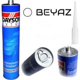 Mikasso Dayson Poliüretan Pu Mastik Beyaz Genel Amaçlı Silikon 280 ml
