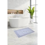 Mikasso Decoral Banyo Paspası 60X90 cm Orta (6 - 12 Mm) Pamuklu Lacivert - Çok Renkli