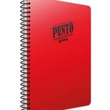 Mikasso Def. A4 Punto Spr.pp 200YP.KAR.6547 Karton Spiralli Çizgili 120 Yaprak Büyük Boy Beyaz Not Defteri A - Çok Renkli