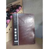 Mikasso Defter 17X24 Modelist 160YP. Kareli Vegan Deri Düz Kareli 160 Yaprak Büyük Boy Kahverengi Konsept De - Çok Renkli